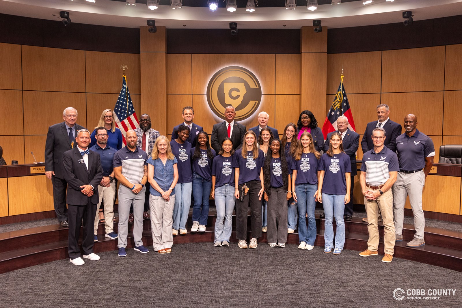 2024-2025 GHSA Class 5A Girls State Track & Field Champions – Pope High School 