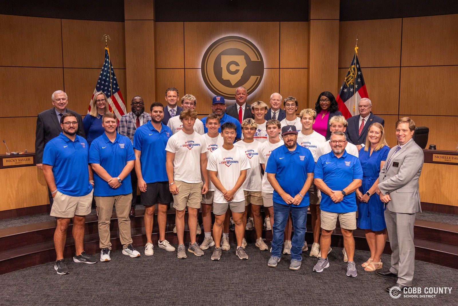 2024-2025 GHSA Class 6A Boys Baseball State Champions – Walton High School 