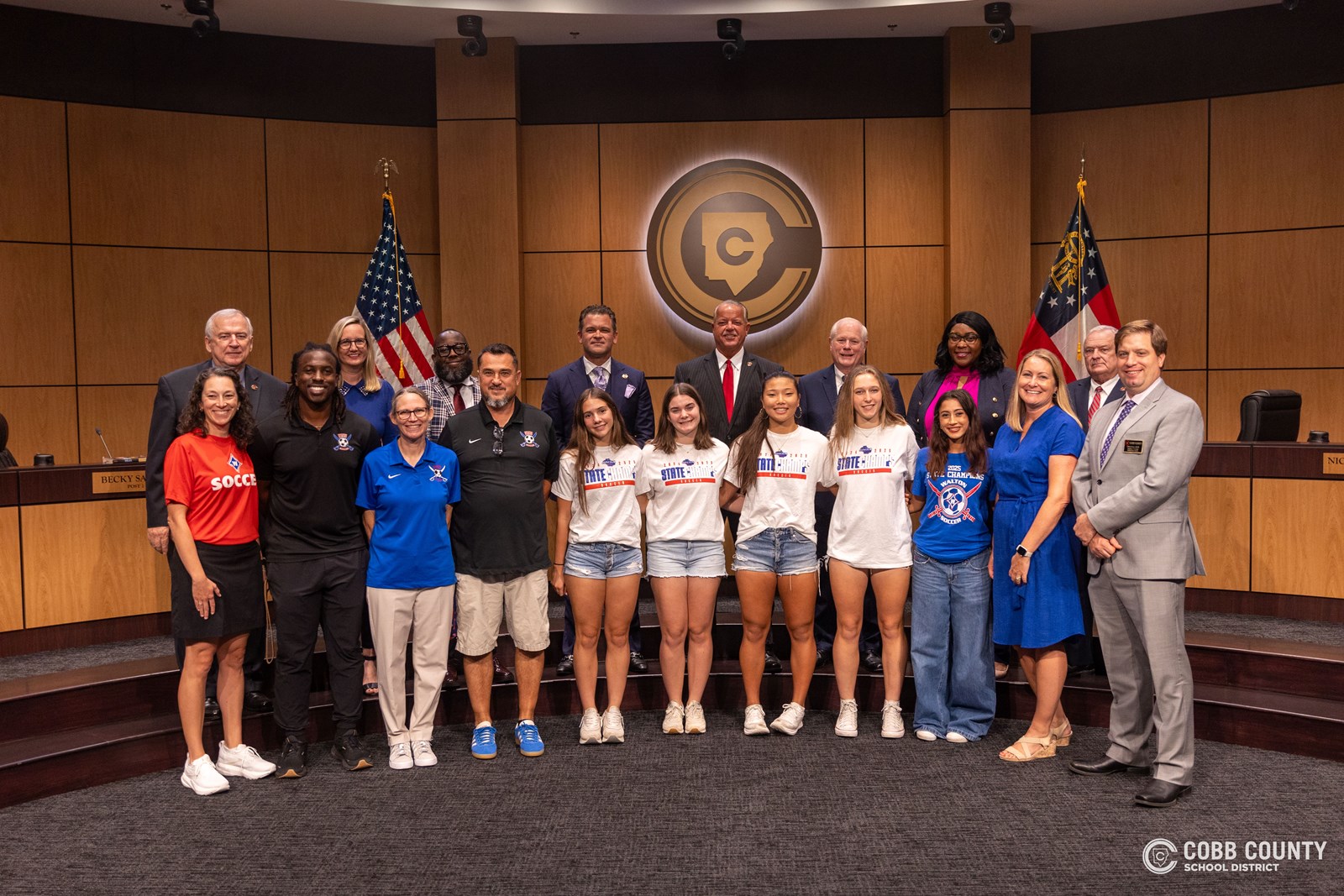 2024-2025 GHSA Class 6A Girls Soccer State Champions – Walton High School 