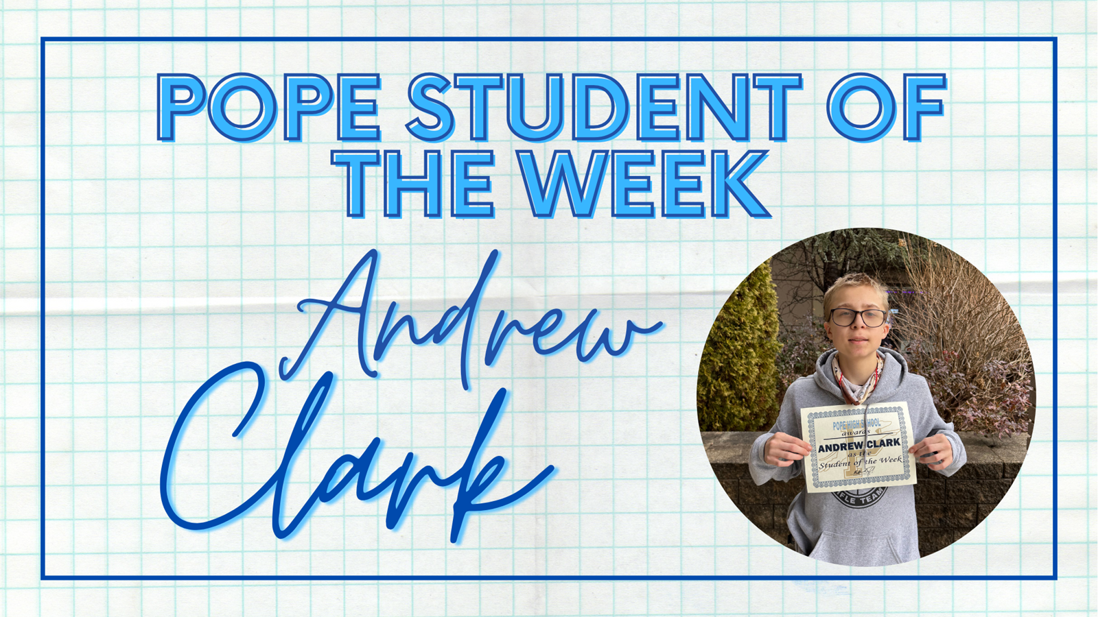 student of the week