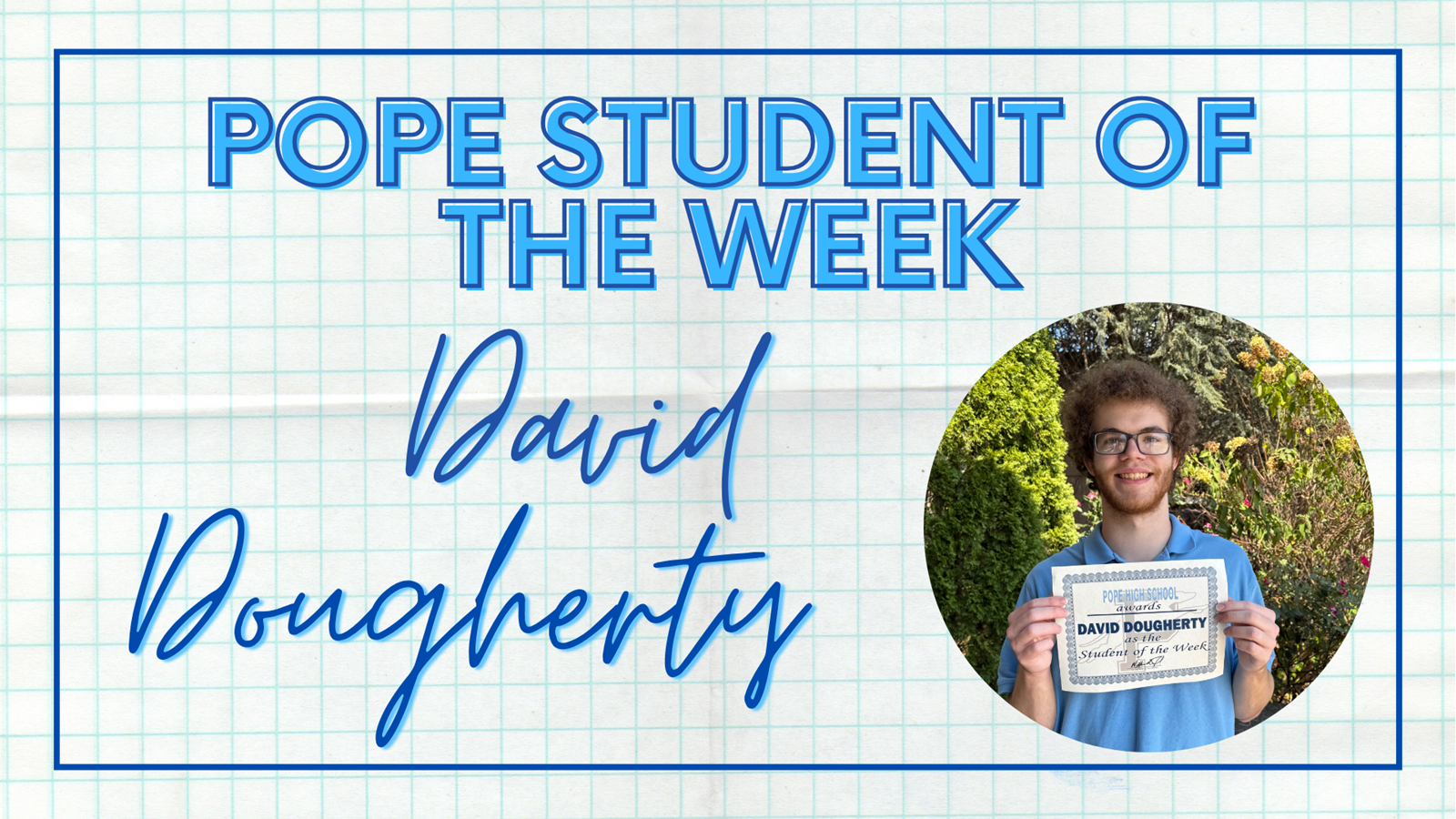 student of the week
