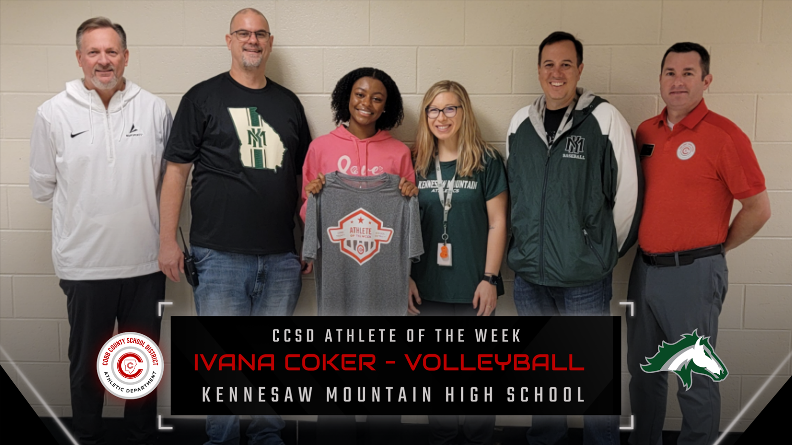 Seniors from Kennesaw Mountain and Wheeler Win AOW Award