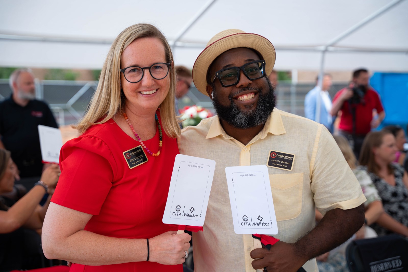 Cobb Schools Board members attend District events and school celebrations throughout the school year.