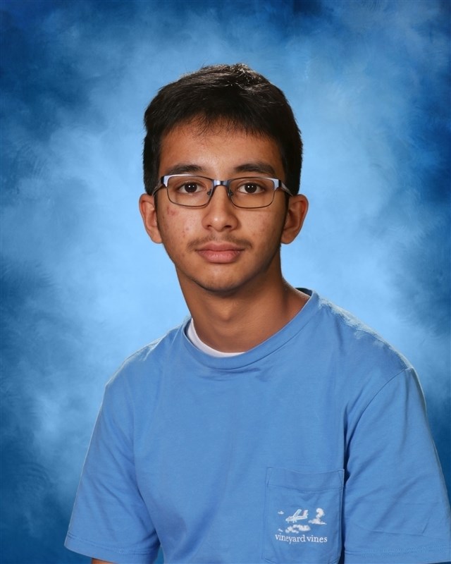 Campbell Valedictorian Aadarsh Singh Negi 