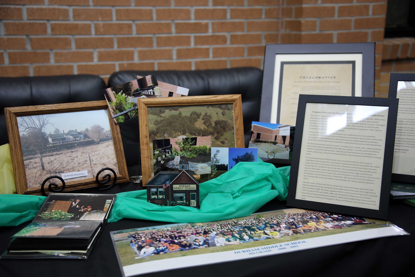 Durham Middle School 25 years