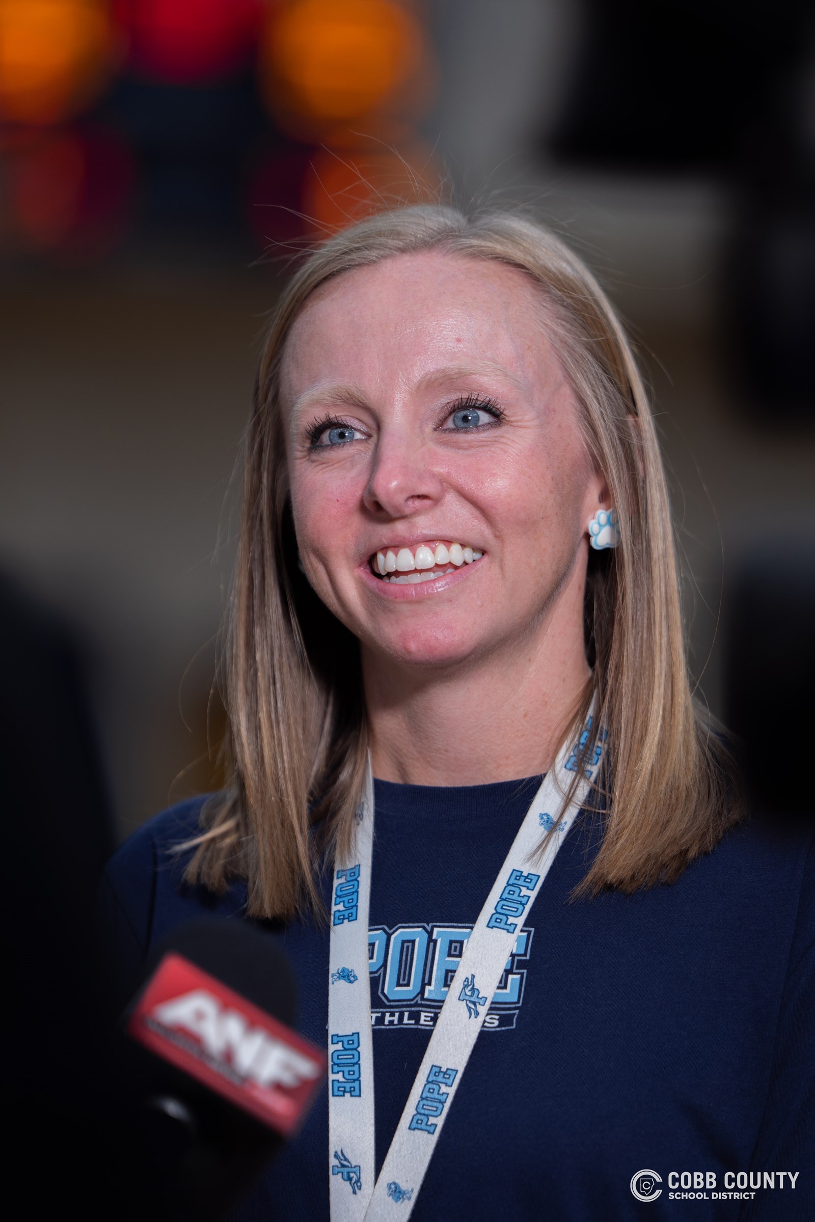 Pope High School Special Education teacher Amanda Dillard was named Cobb Schools 2025 Teacher of the Year.