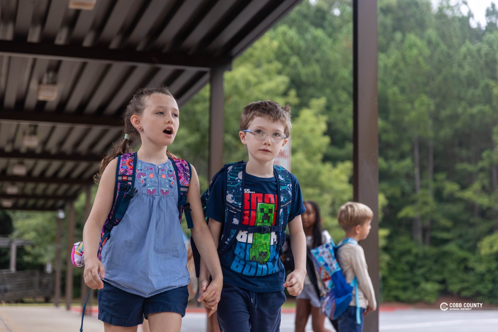The energy at Chalker Elementary was contagious on the first day back!