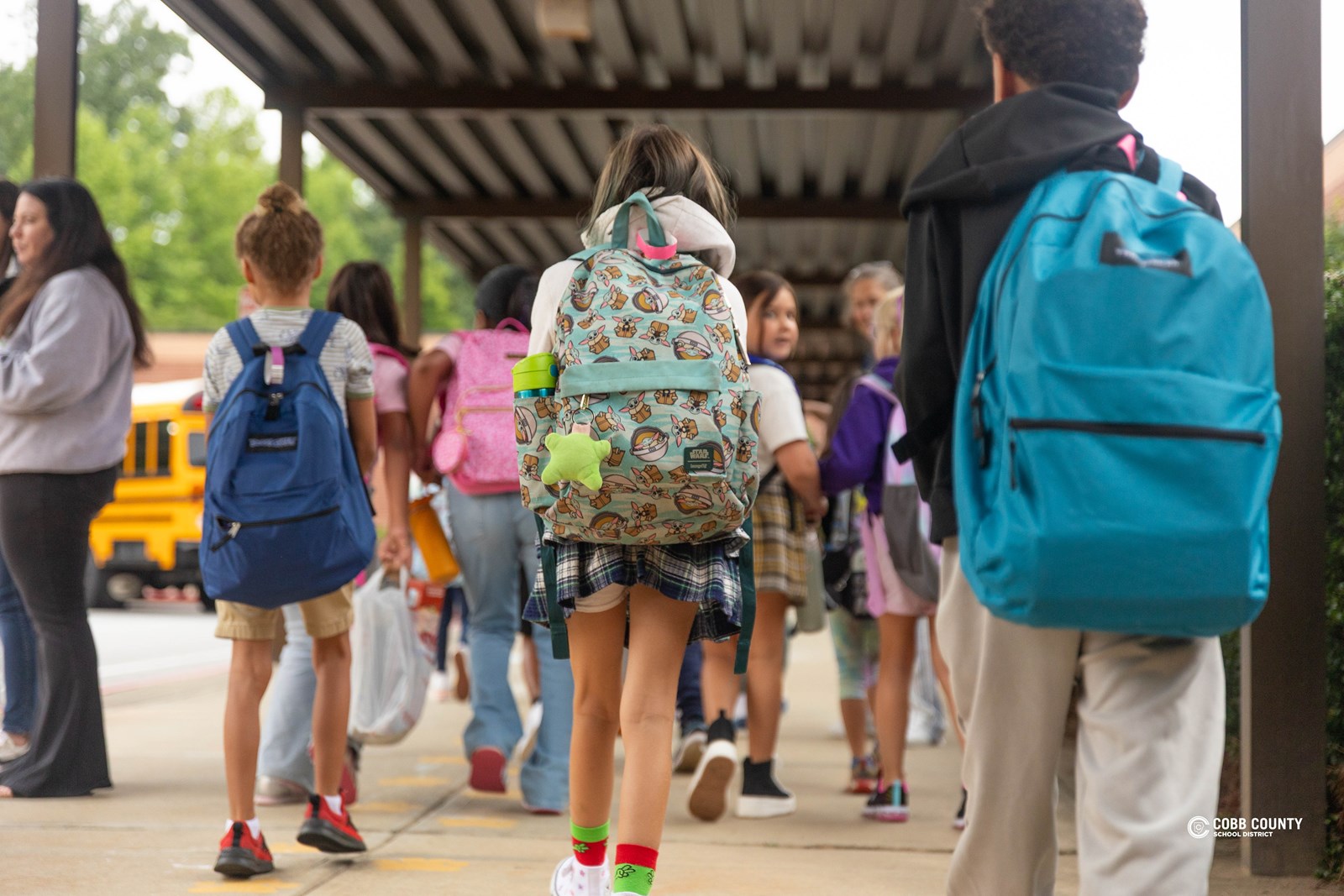 The energy at Chalker Elementary was contagious on the first day back!