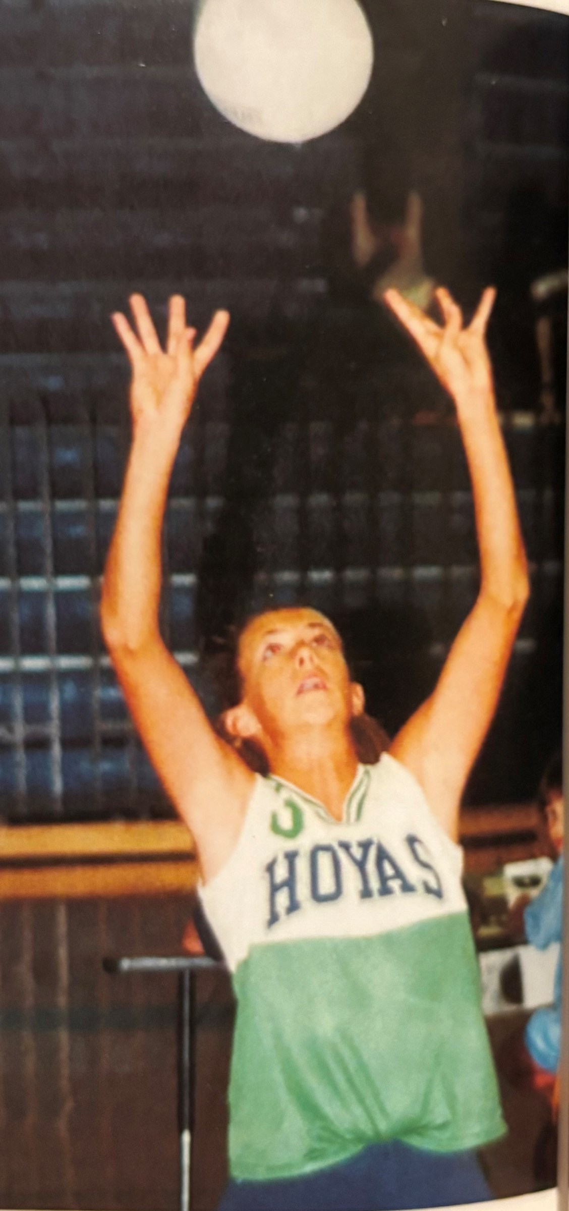 Kristina Johnson served as an All-State setter for Harrison High School