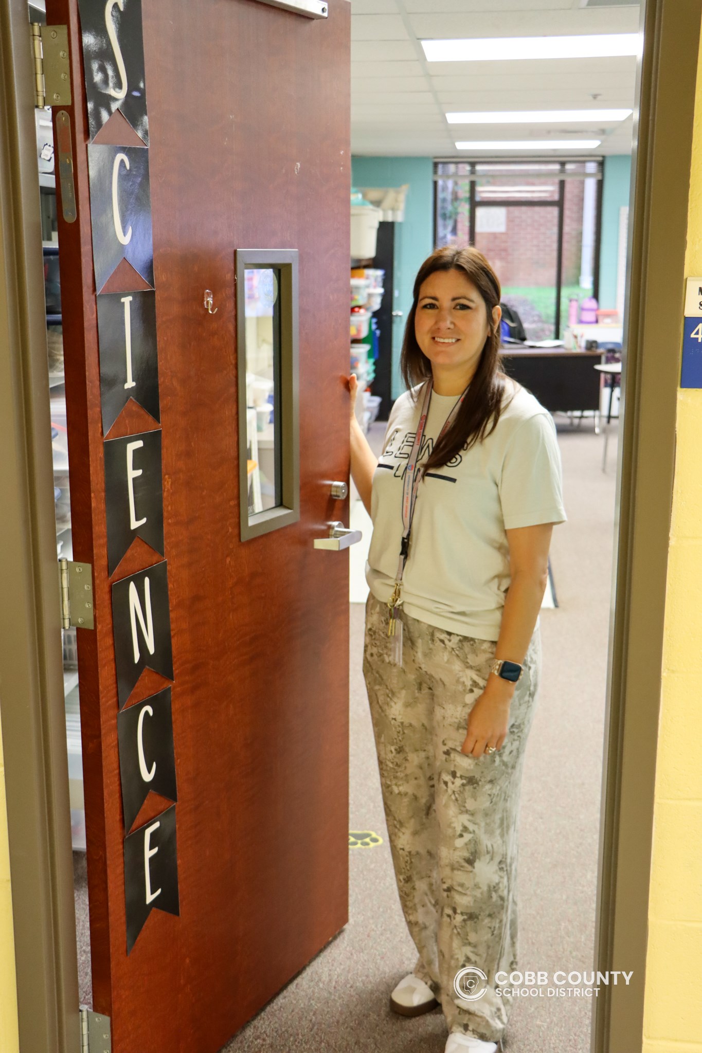From the first bell to the final high-five, Lewis Elementary had a great first day.