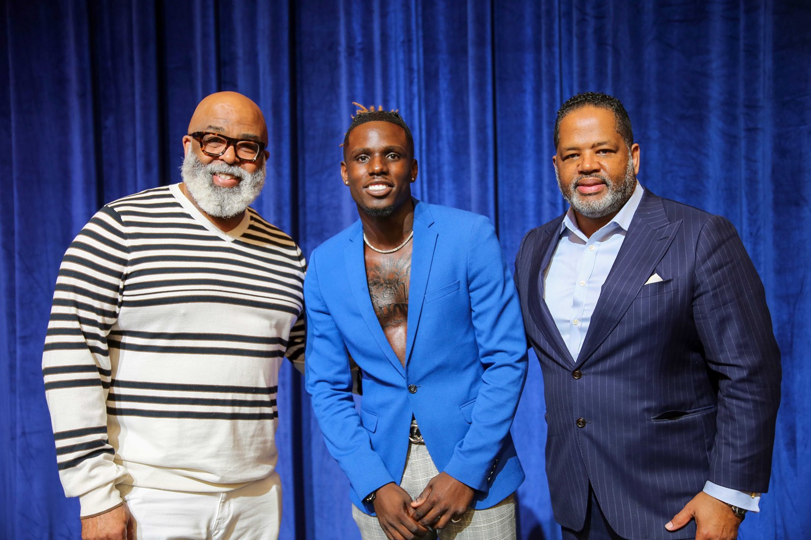 AI Winner Jamal Roberts visits CCCEPA