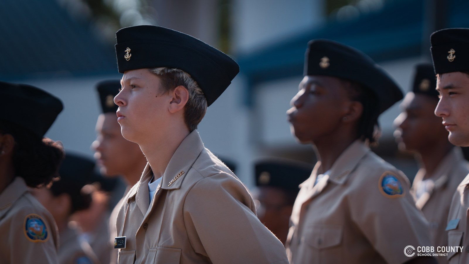 KMHS JROTC cadets led a moving ceremony to honor 9/11 and those who sacrificed their lives.