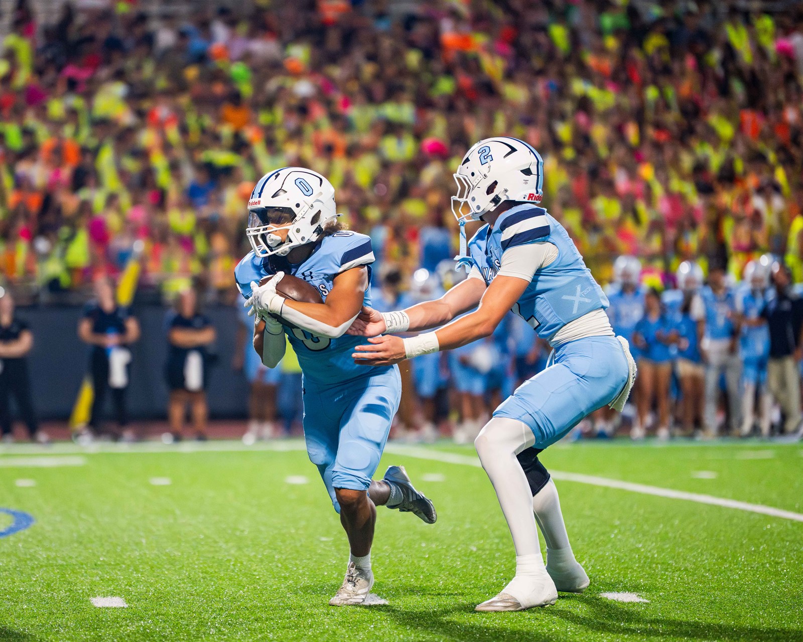 Greyhound pride on display as Pope takes the field against Cherokee. Action photos provided to Cobb Schools courtesy of Mark He.