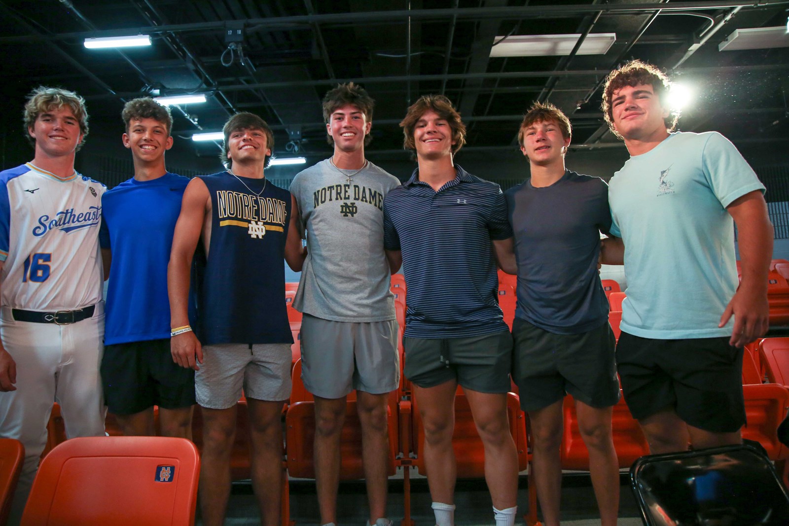 North Cobb Teddy Jarrard and teammates