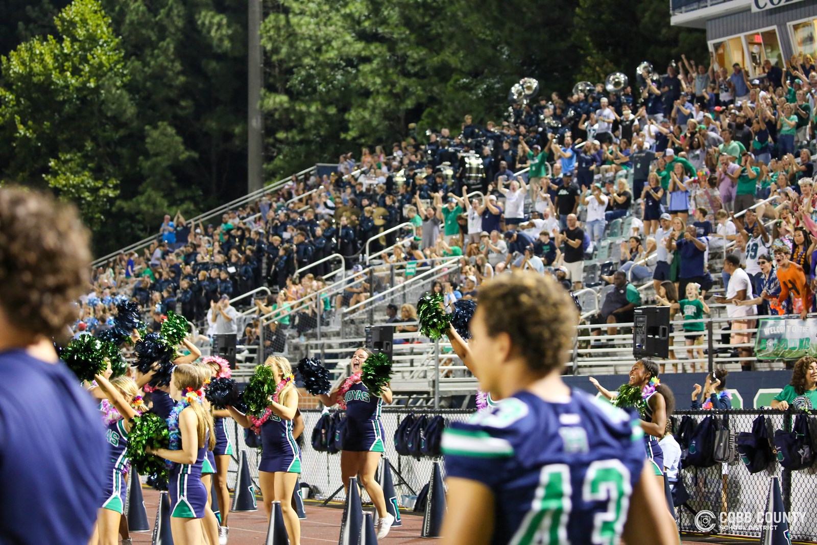 Friday Night Lights brought energy and excitement as Harrison hosted North Paulding at Cobleigh Stadium.