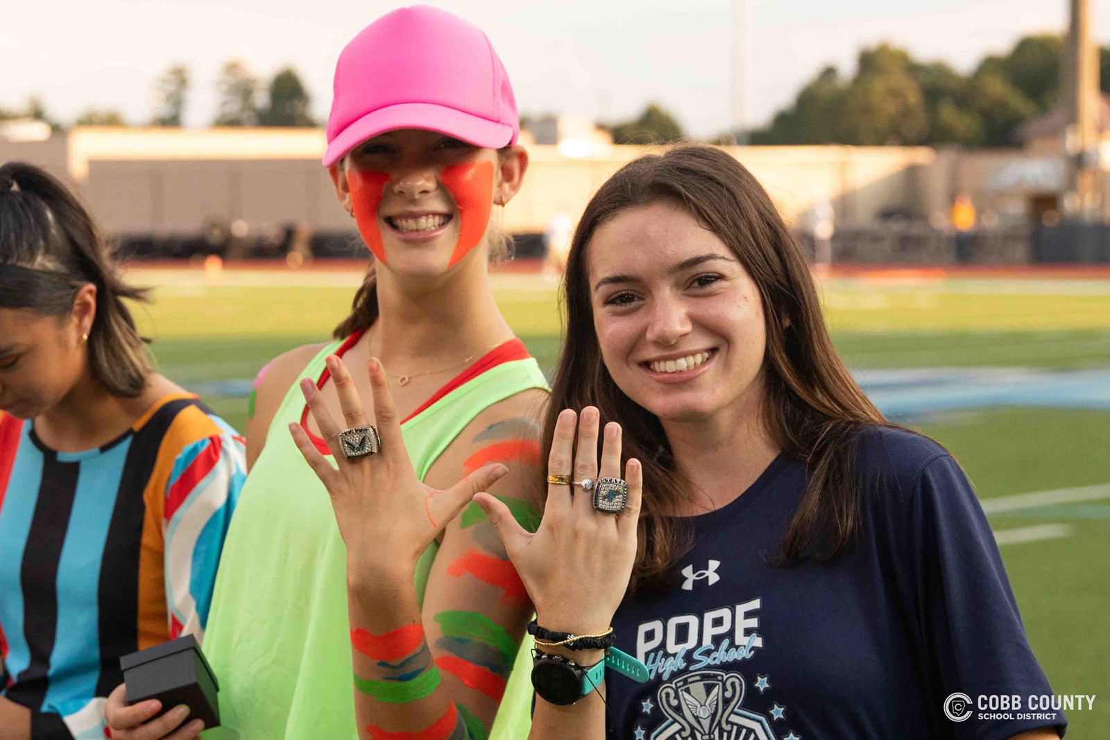 Pope Track and Field State Champ Rings