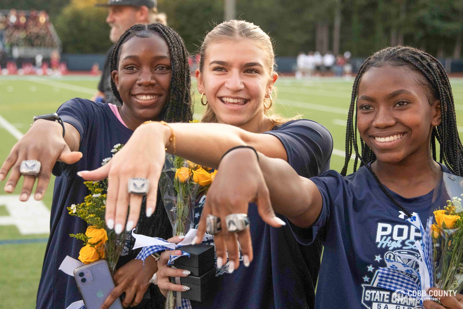Pope Track and Field State Champ Rings