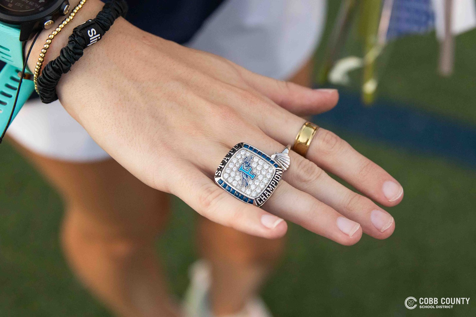 Pope Track and Field State Champ Rings