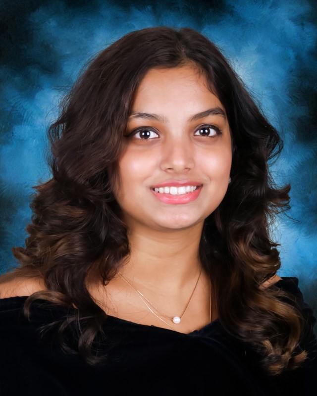Pope Salutatorian Aanchal Acharya 
