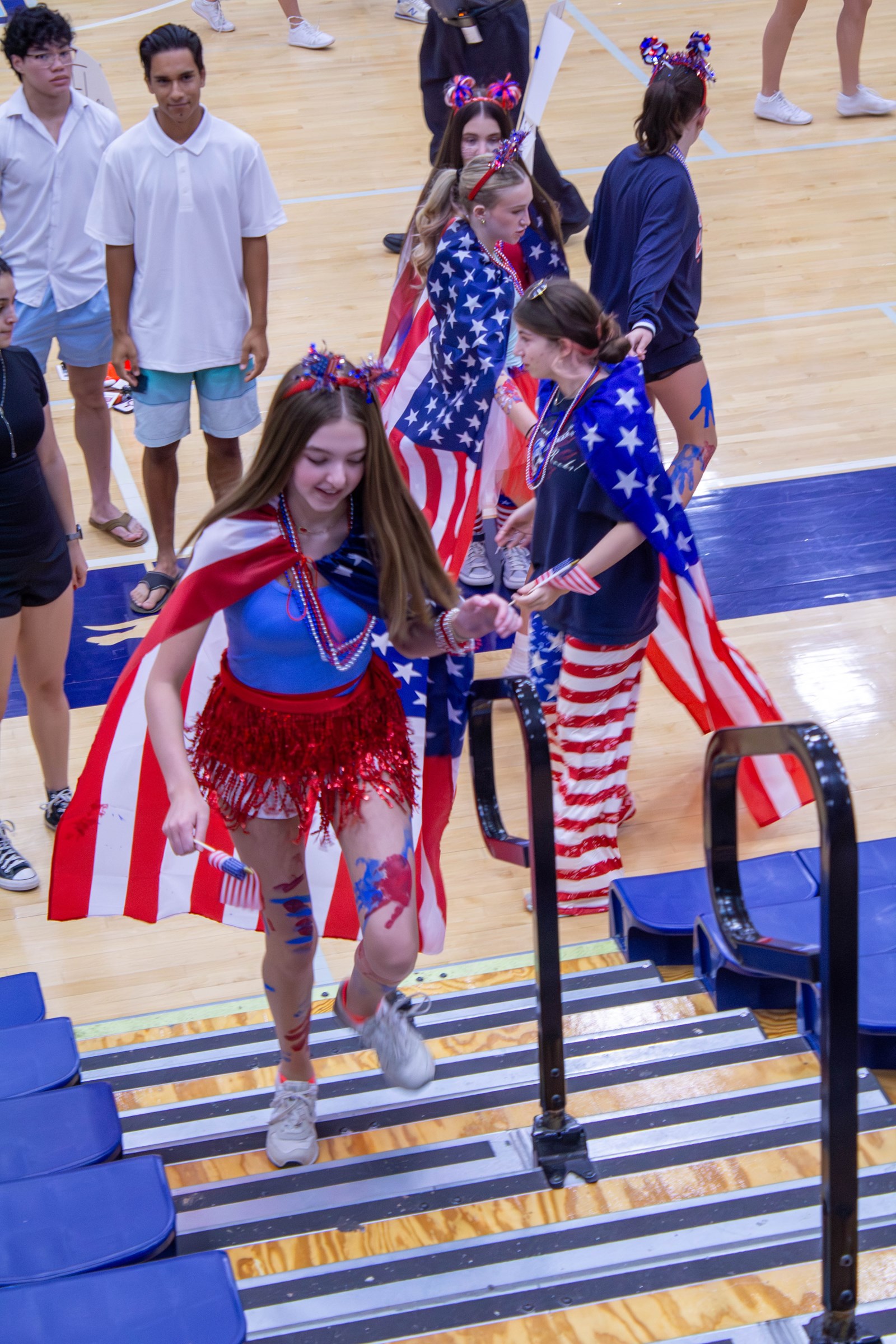 Through the 9/11 Memorial Stair Climb, Pope students and staff honored the memory of the nearly 3,000 lives lost that day.