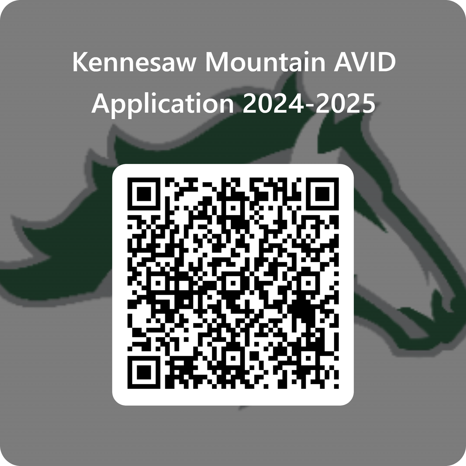 Kennesaw Mountain AVID Application 2024-2025