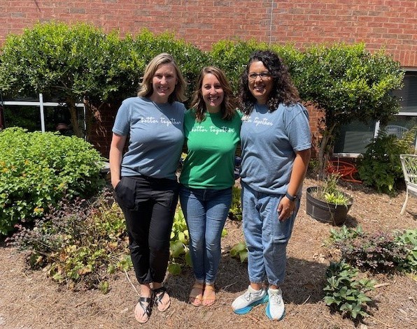 Target: Left to Right: Nicole Harrison, Rachel Dutton, and Drena Varghese