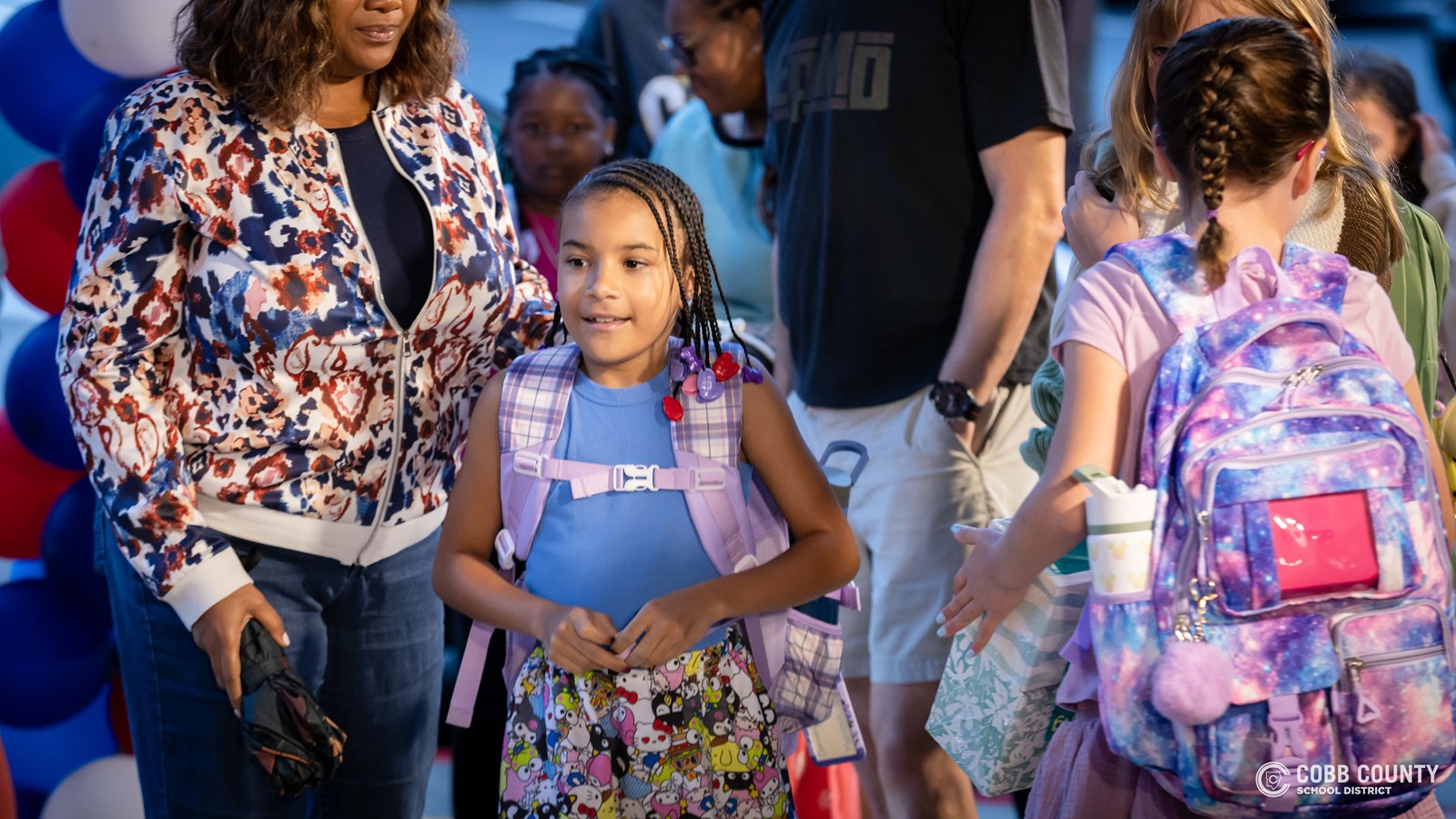 Smiles, backpacks, and excitement filled Murdock Elementary on the first day of school!