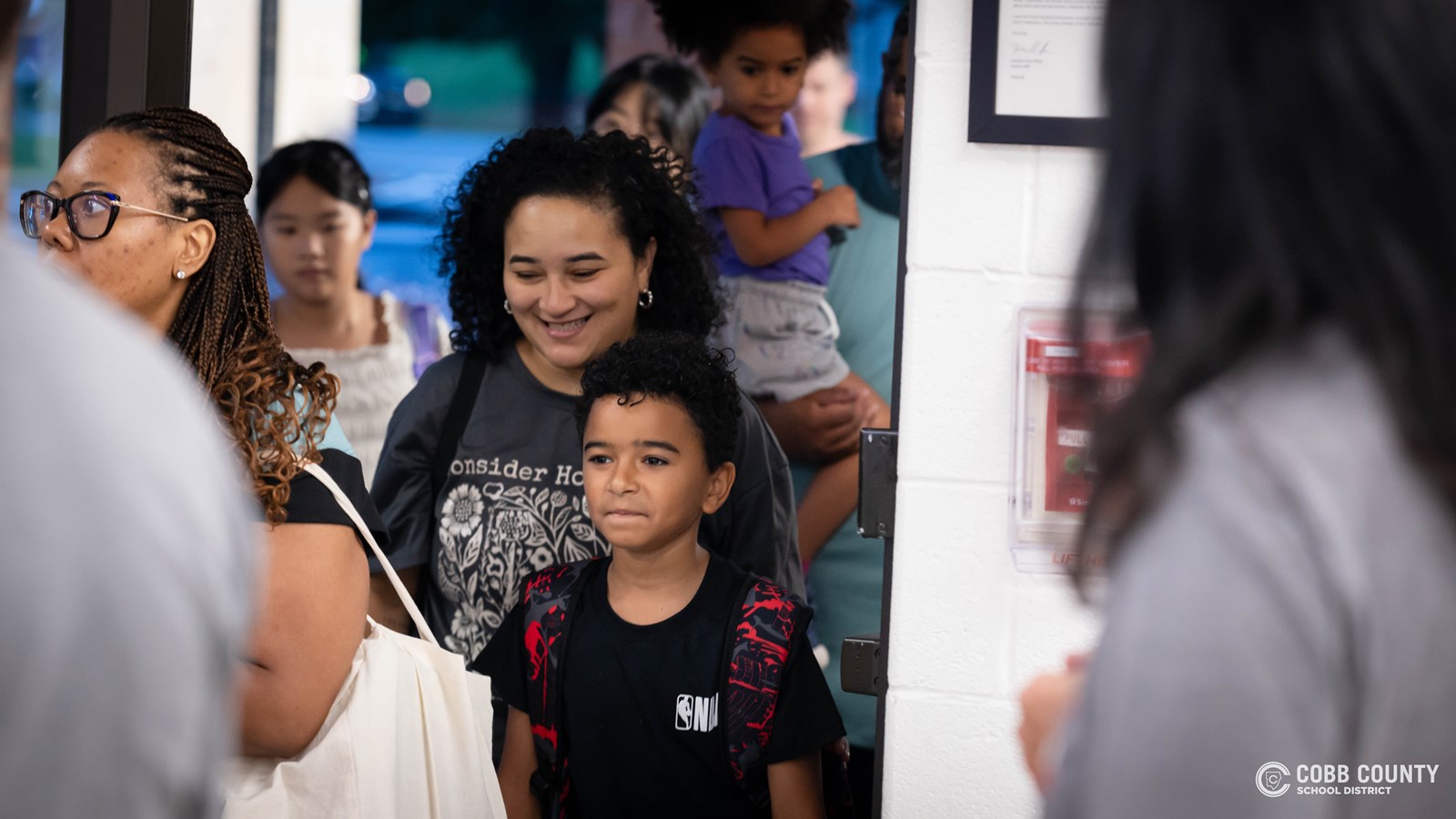 Smiles, backpacks, and excitement filled Murdock Elementary on the first day of school!