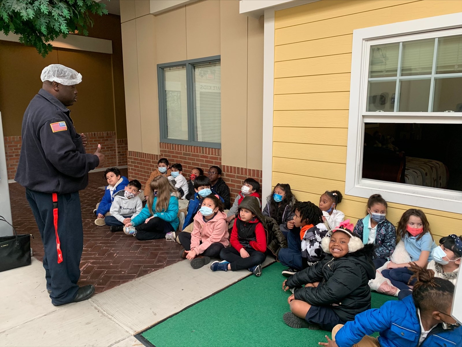 students receiving a lesson