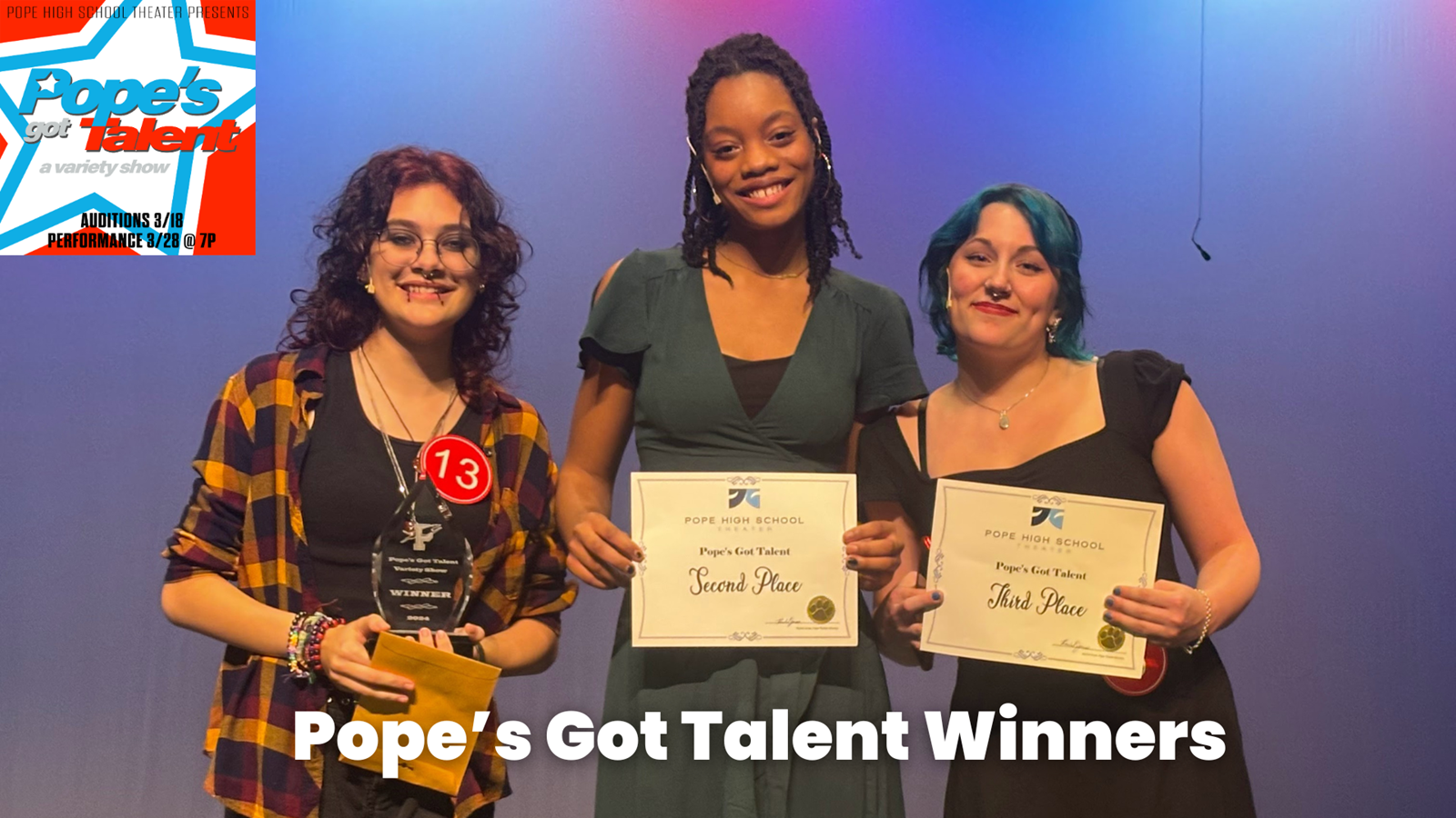pope's got talent winners