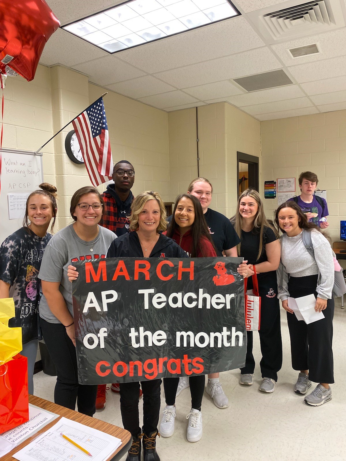 Mrs. Varner and Class