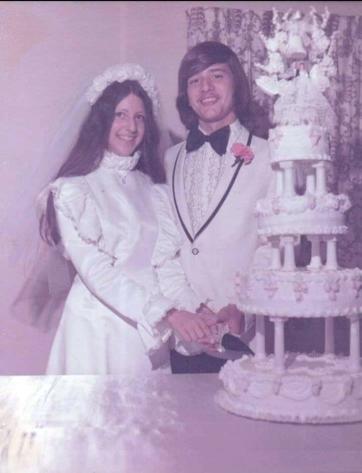 The Richards wedding photo