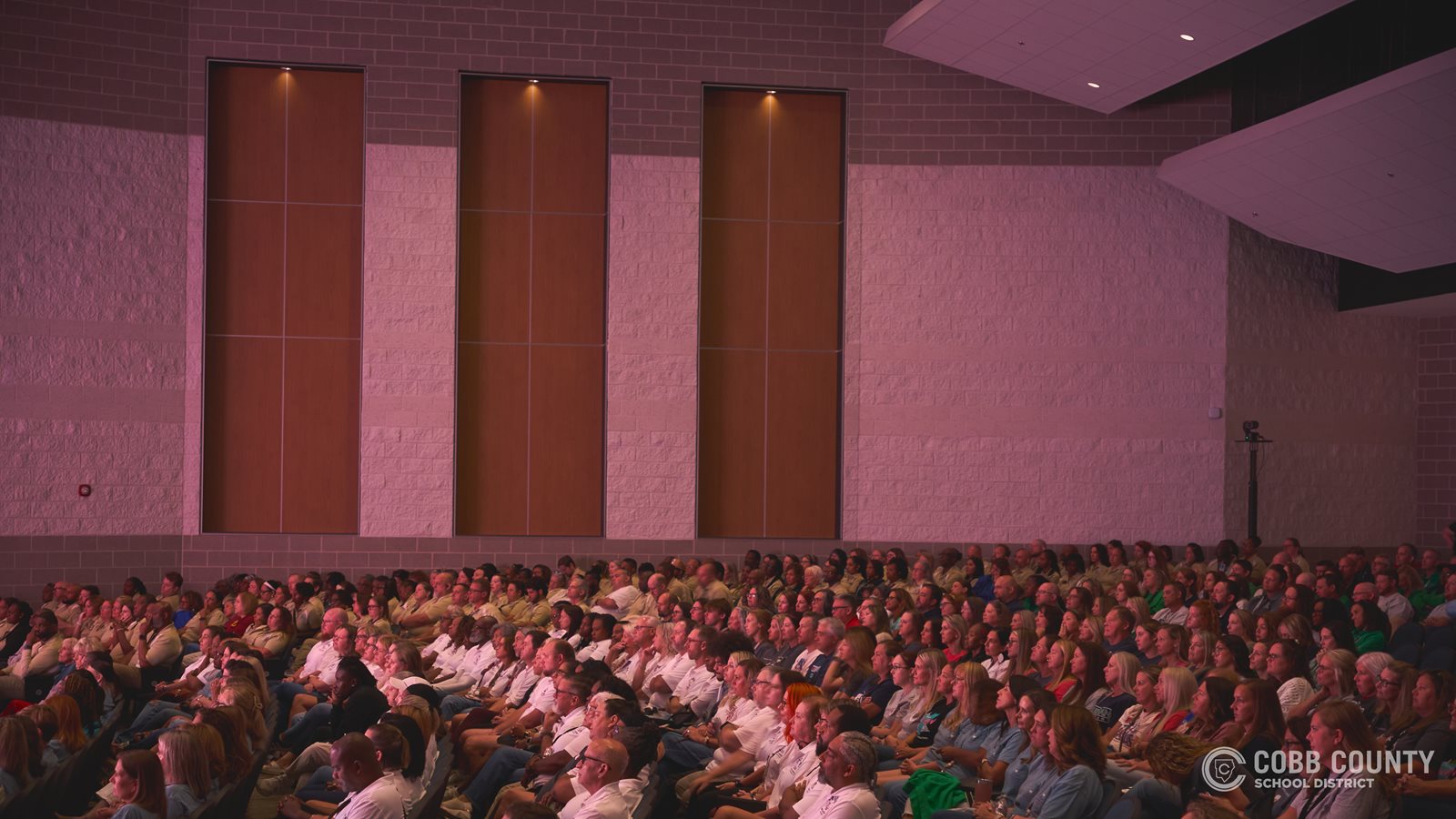 Cobb educators attend the annual District Kickoff event ahead of the start of the new school year.