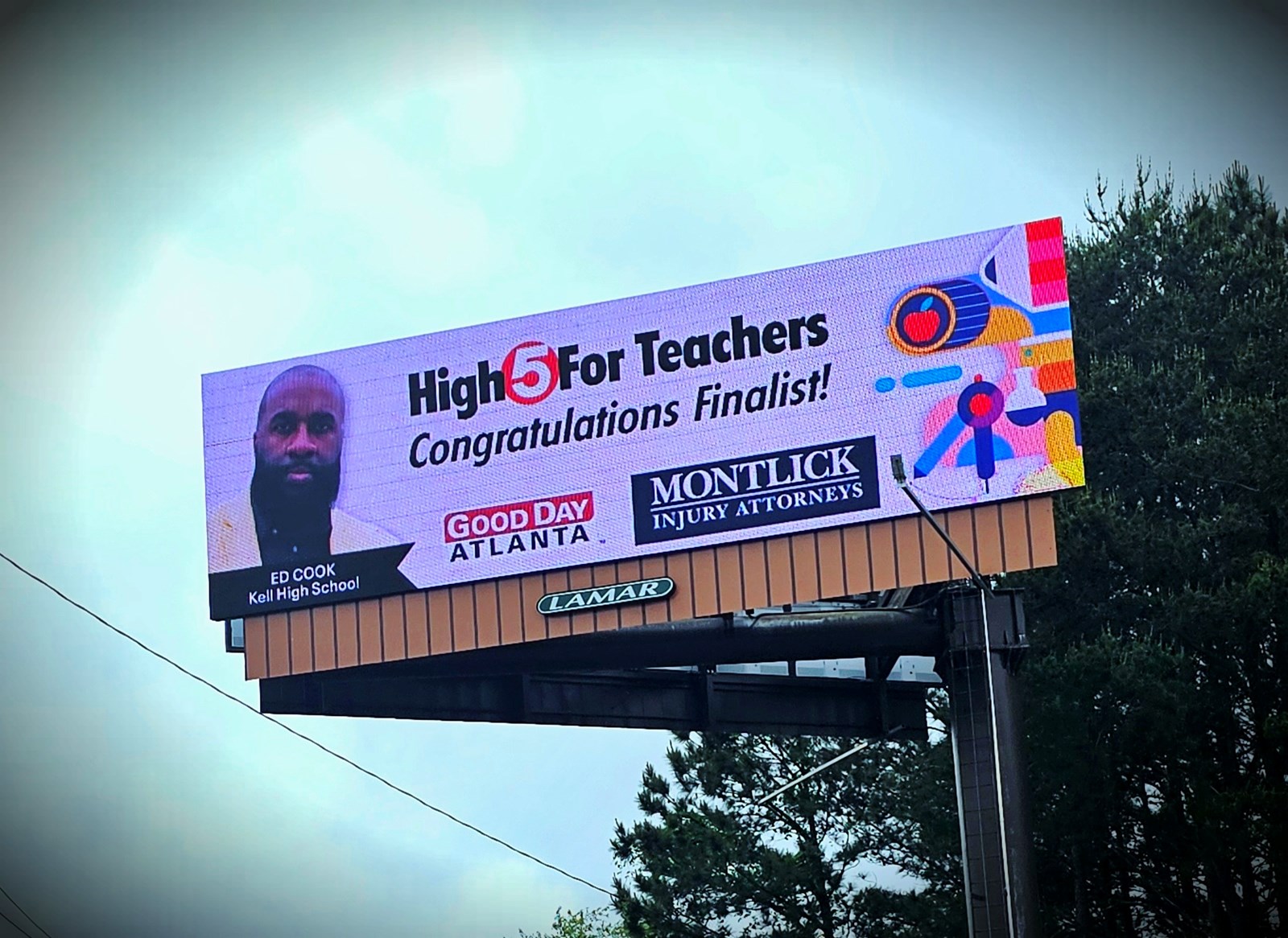 Ed Cook Nominated For Fox 5's Teacher of the Year