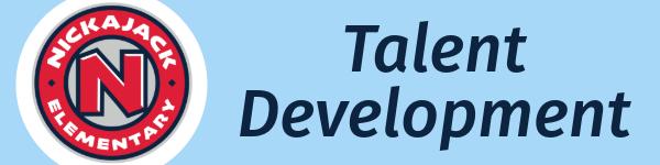 Banner heading with Talent Development