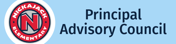 Banner with the words Principal Advisory Council