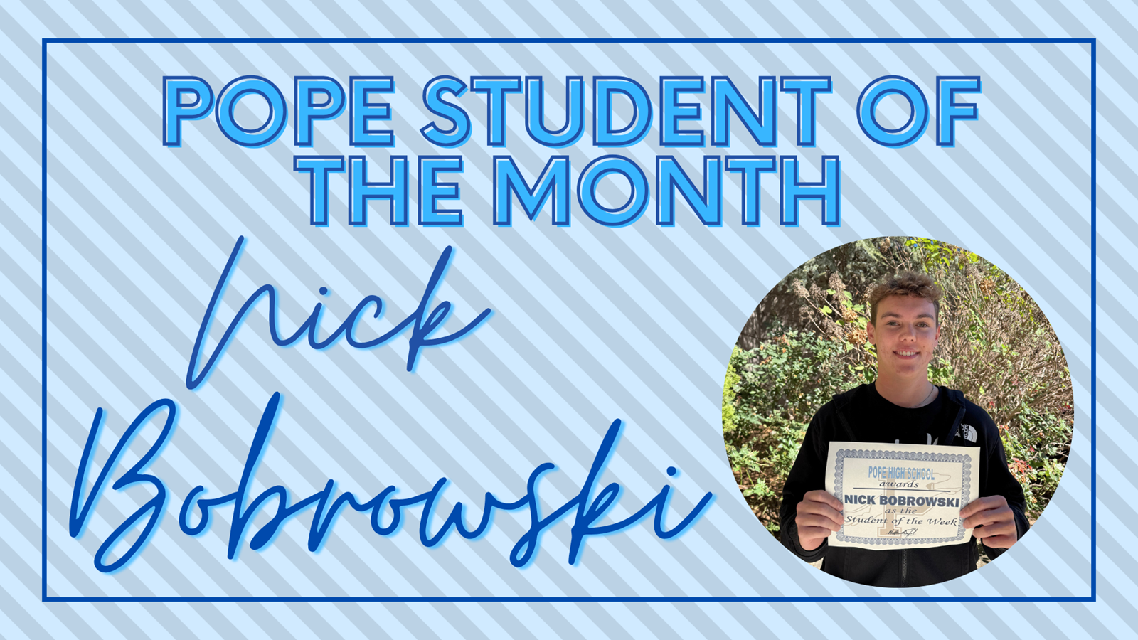 student of the month