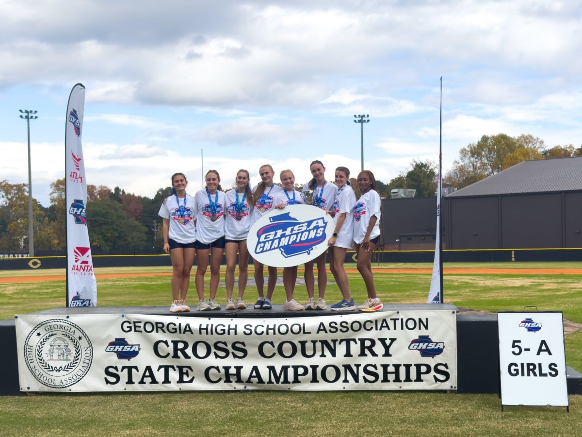 2025 5a girls state champion cross country team