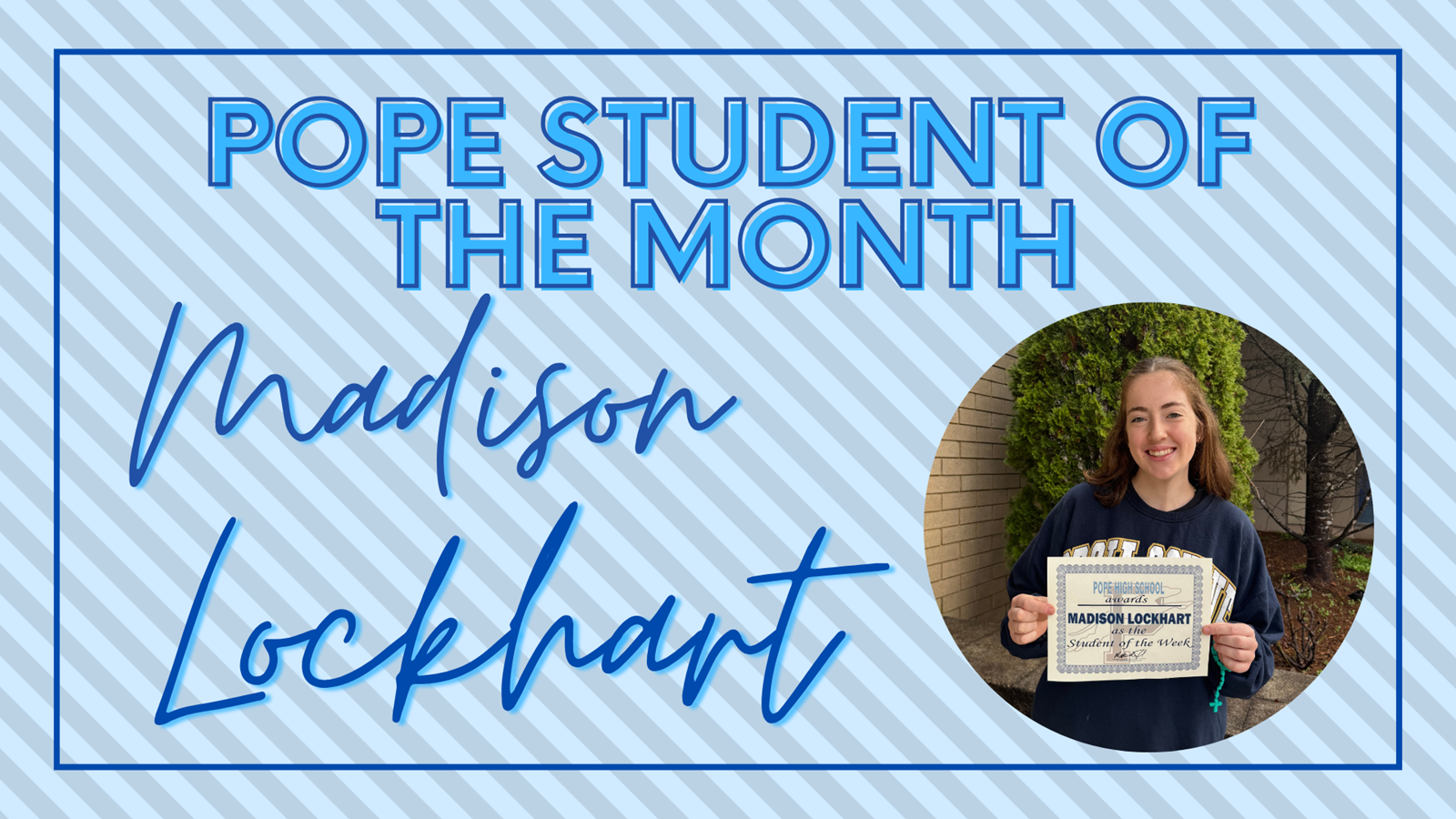 student of the month
