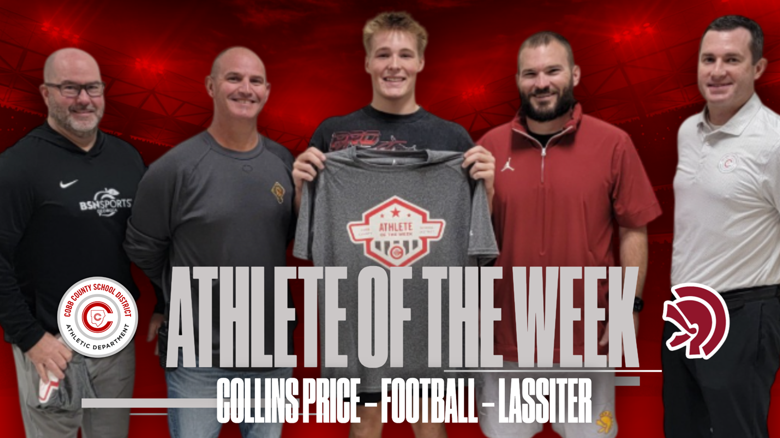 Collins Price Athlete of the Week