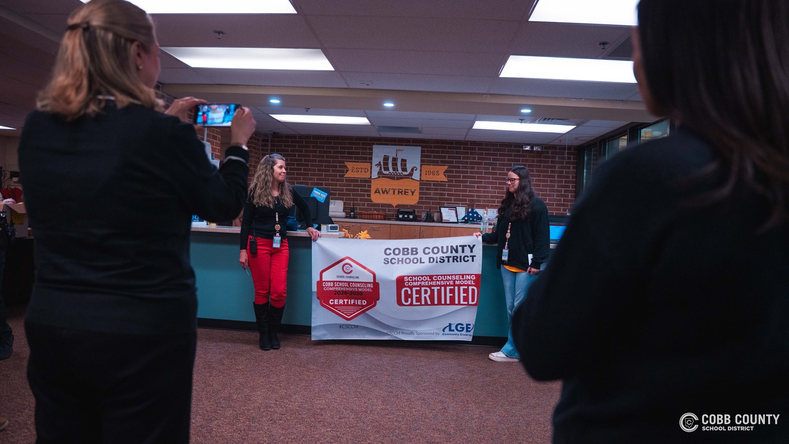 Cobb School Counselors Receive Comprehensive Model Certifications!