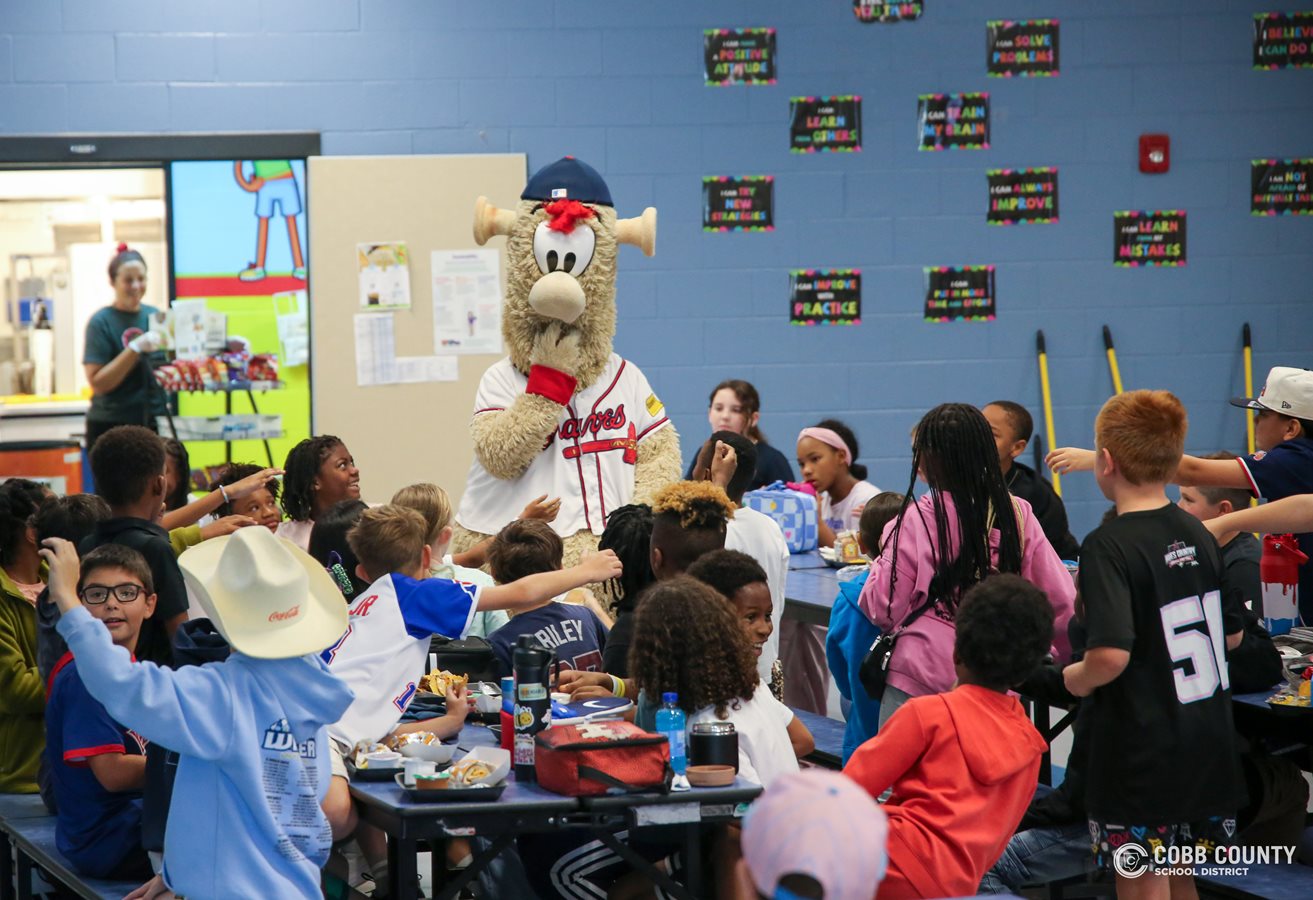 King Springs Elementary Blooper Visit