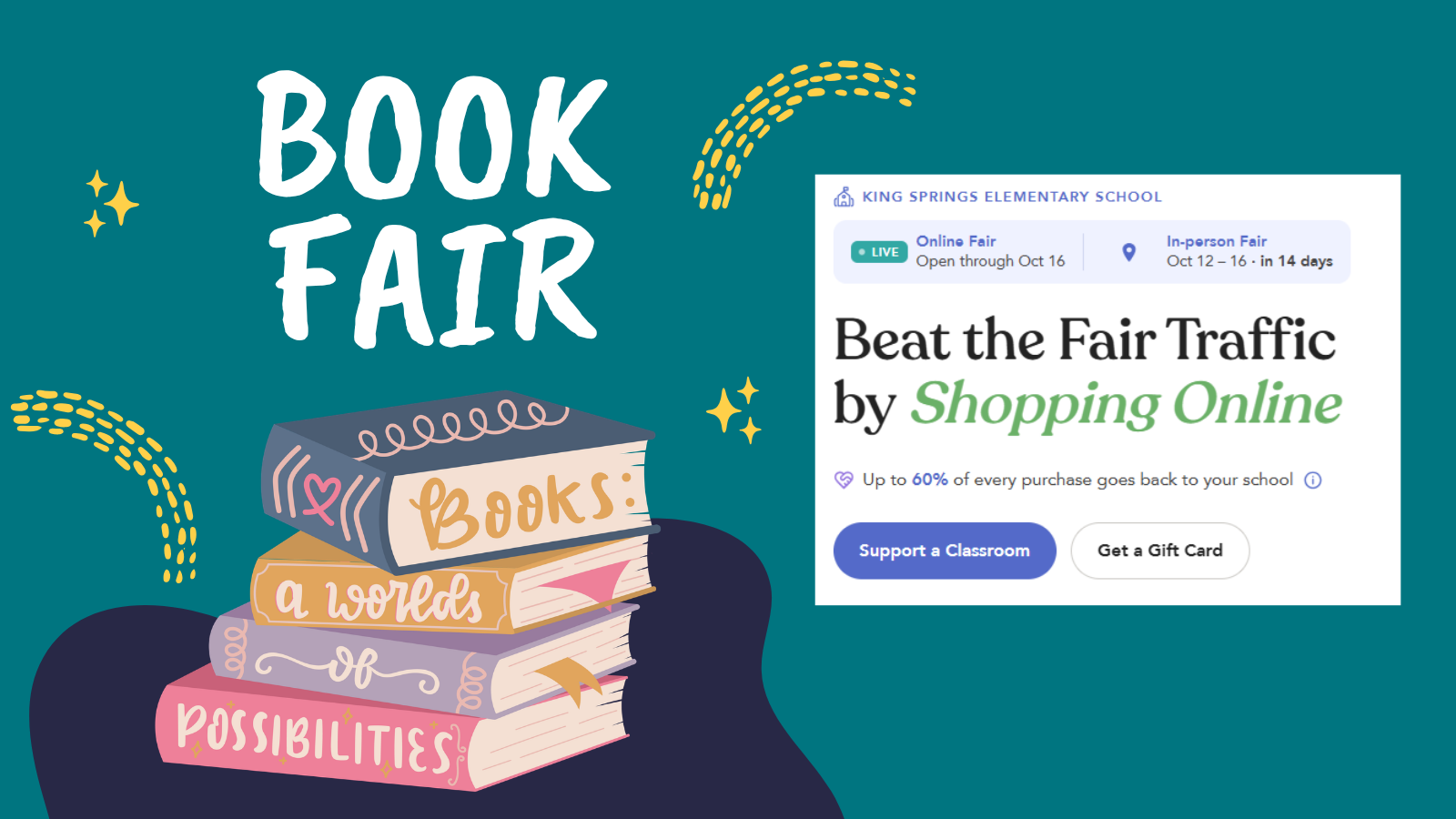Book Fair flyer