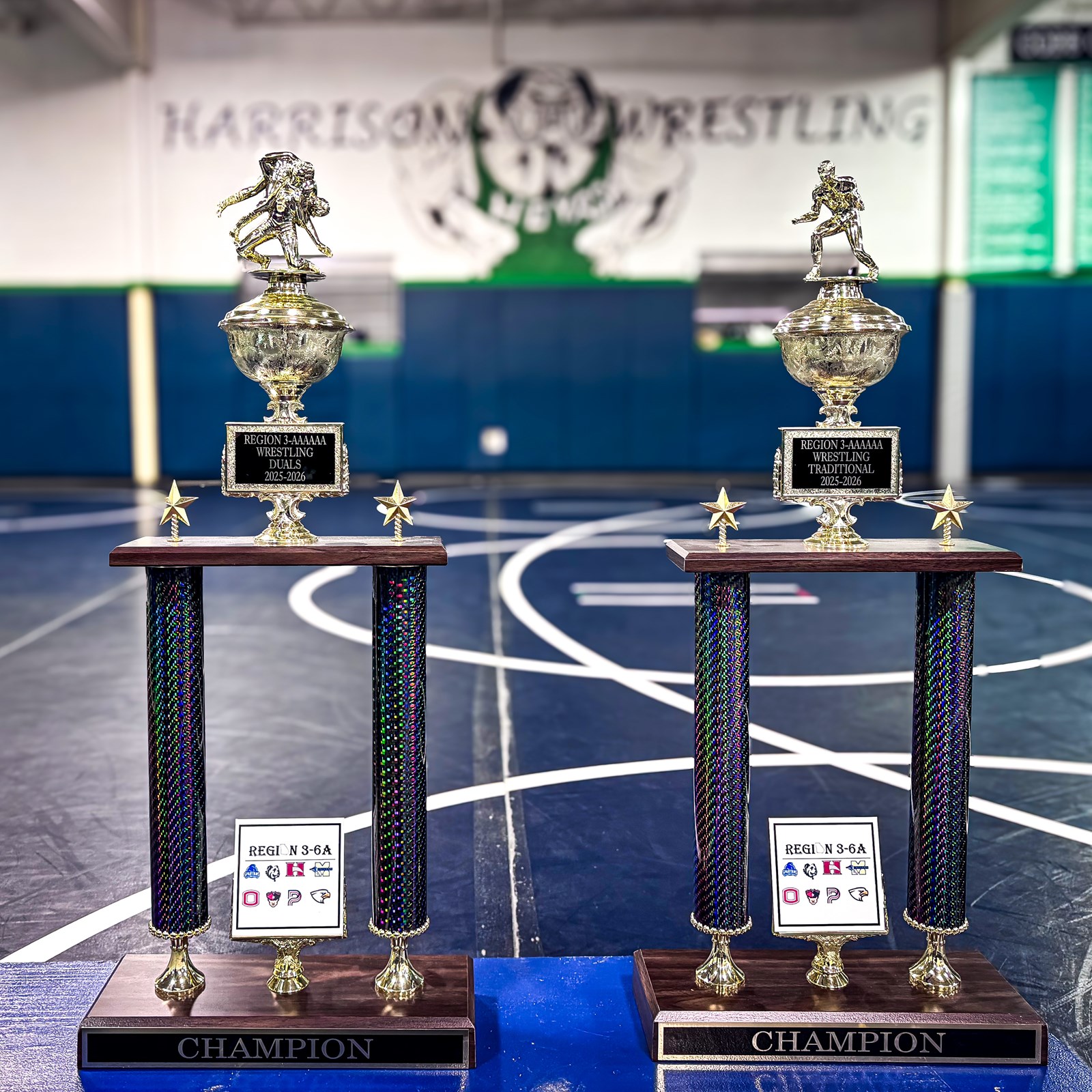 HHS Region Wrestling Trophies