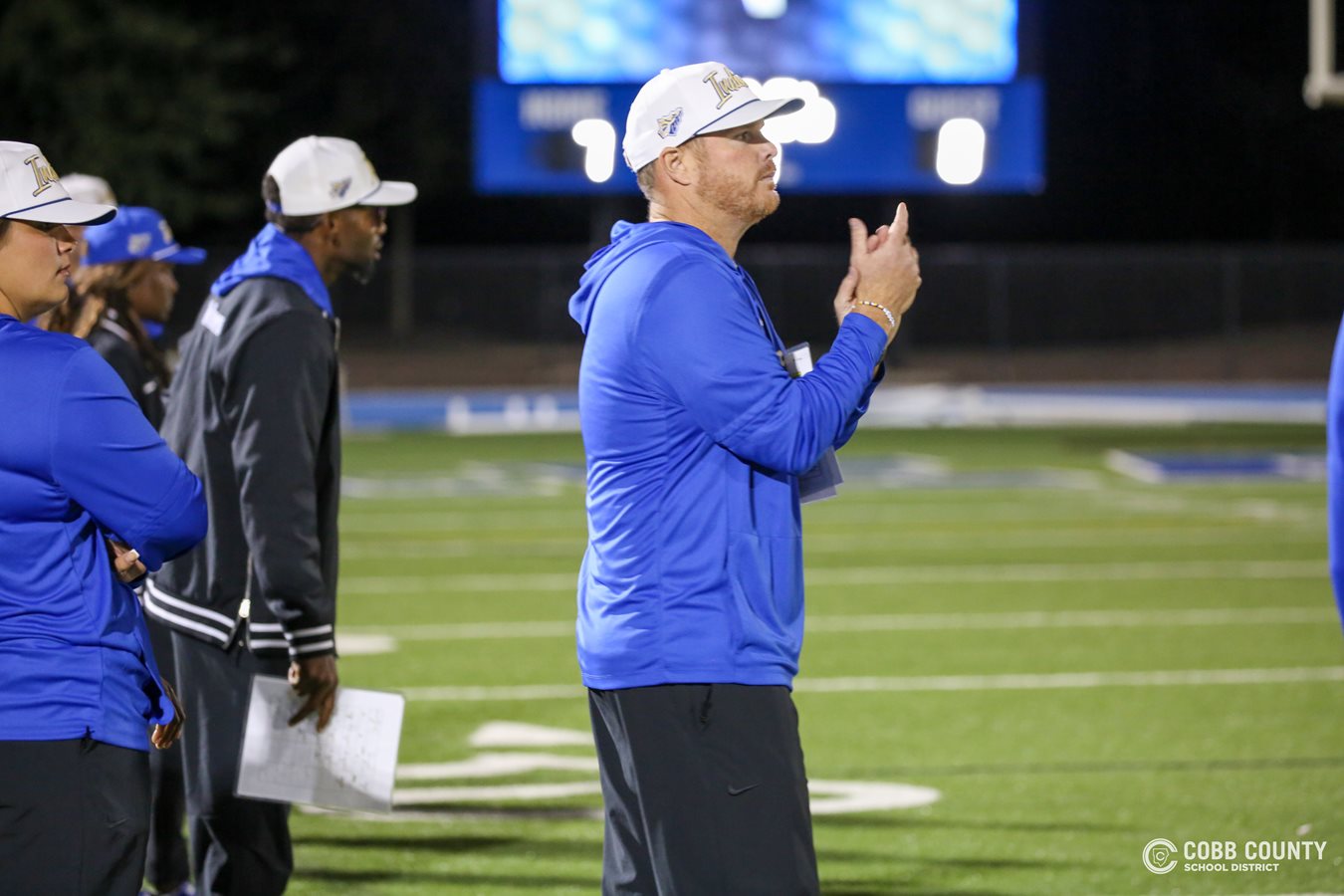Coach Jake Burgdorf