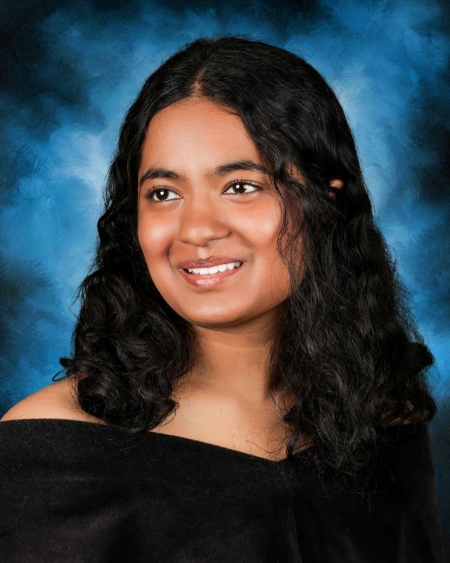 Campbell Valedictorian Amulya Patil 