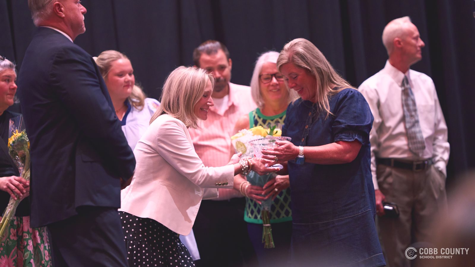 Four stand-out employees earned Cobb's highest classified employee recognition for their respective levels. 