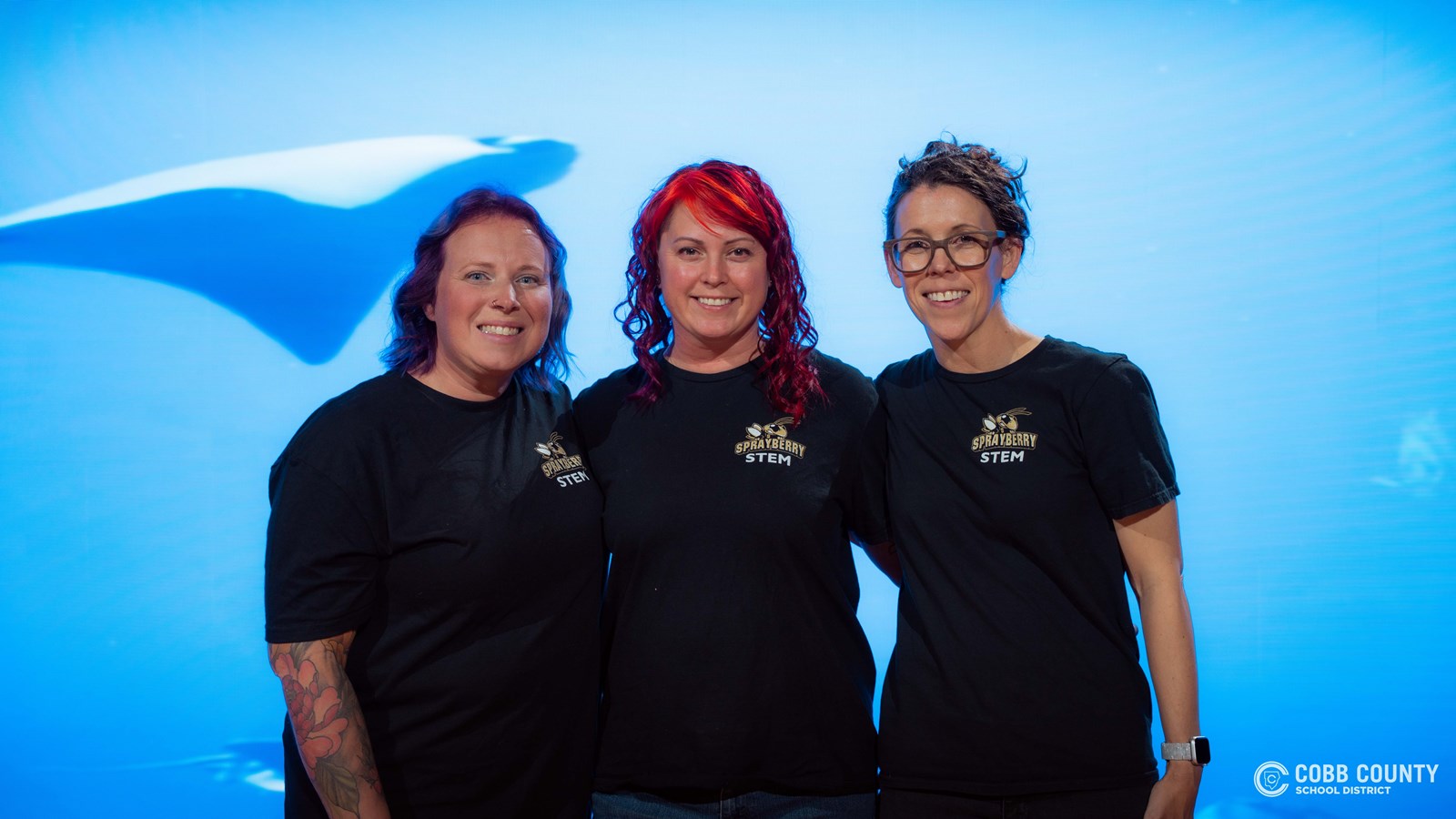 Group photo at Cobb Tank 2025