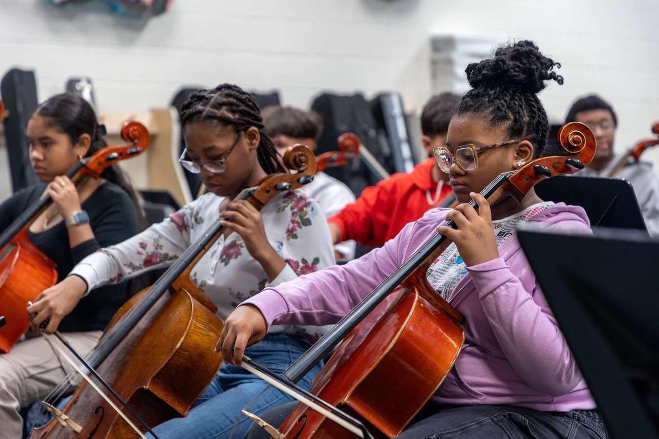 Cooper Orchestra Students