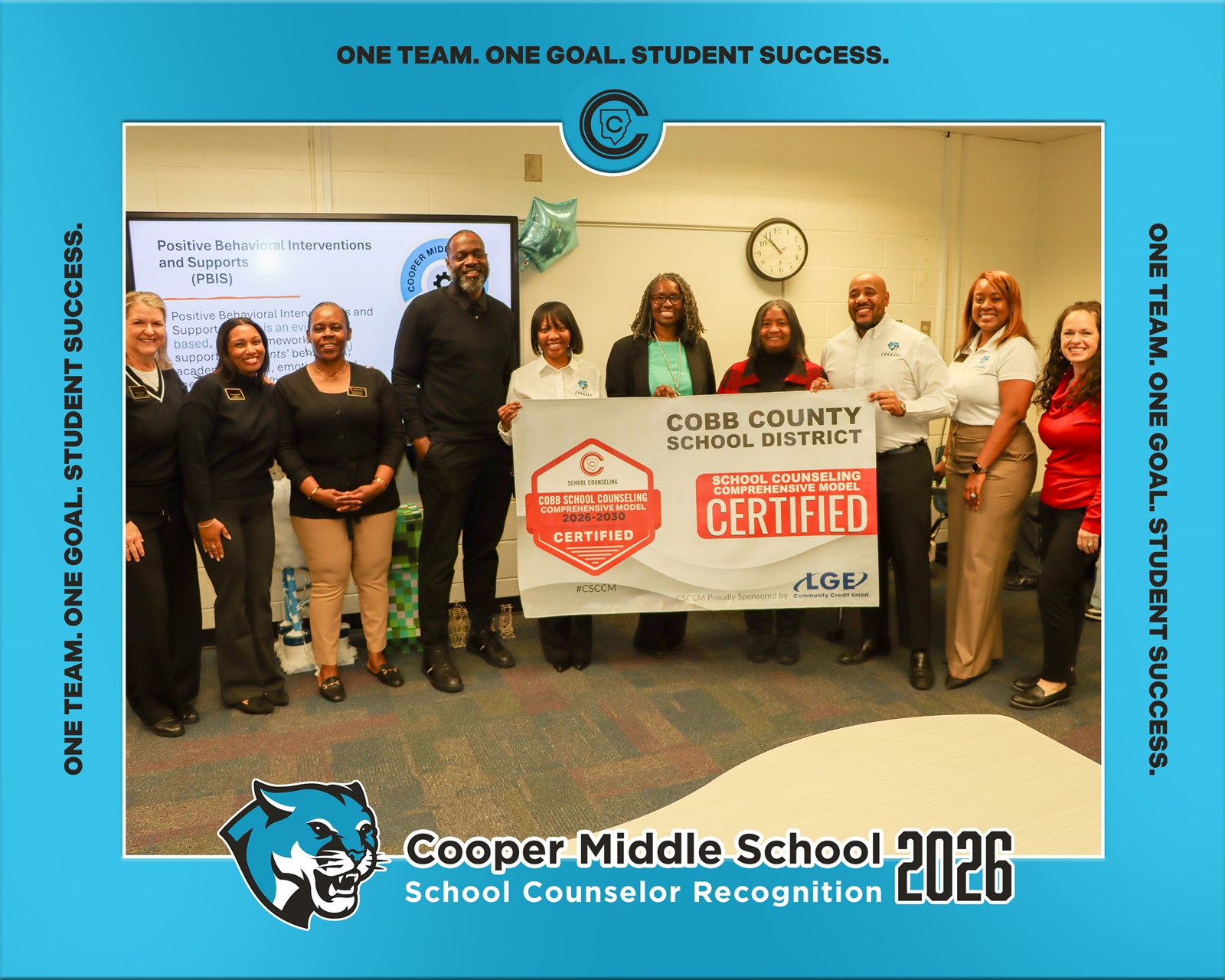 Cobb School Counselors Receive Comprehensive Model Certifications!